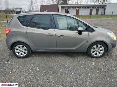 Opel Meriva 1.4 benzyna + LPG 120 KM 2011r.