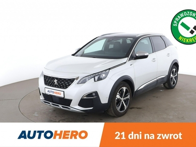 Peugeot 3008 II GT/ automat/ 180KM/ panorama /navi kamera alcantara Bluetooth ACC LE