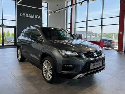 SEAT Ateca Xcellence 2.0TSI 190KM DSG 4drive 2017 r., salon PL, f-a VAT