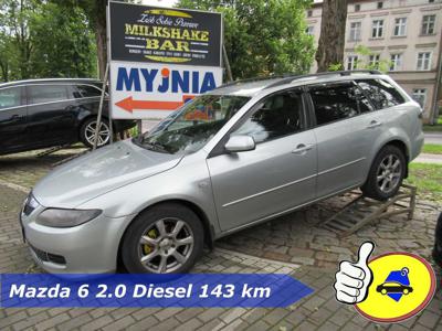 Mazda 6 szóstka 2.0 diesel 143 km zadbana 100% sprawna kombi ładna