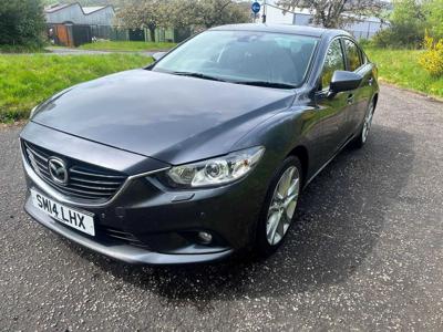 MAZDA 6GJ 2014r. 2.0 Benzyna Automat Anglik 74tys. mil