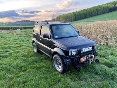 Suzuki Jimny 1.3 benzyna, pług odśnieżny