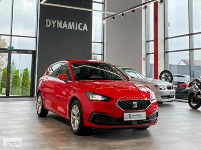 SEAT Leon III -Style 1.5TSI 130KM M6 2021 r., salon PL, I wł., f-a VAT, gwarancja