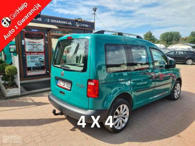 Volkswagen Caddy III / 2.0 tdi / 4 Motion / 4x4 / hak /Zarejestrowany/ Alu /