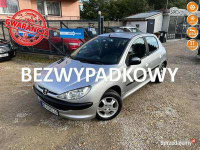 Peugeot 206 1.4*75PS*KLIMA*1wł*ideał*OPŁACONY*Gwarancja*Pię…