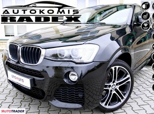 BMW X4 2.0 diesel 190 KM 2015r. (Świebodzin)