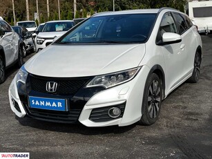 Honda Civic 1.8 benzyna 142 KM 2015r. (Sanok)