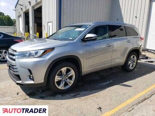 Toyota Highlander 3.0 benzyna 2019r. (ROGERSVILLE)