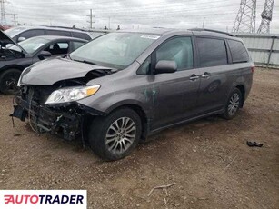 Toyota Sienna 3.0 benzyna 2020r. (ELGIN)