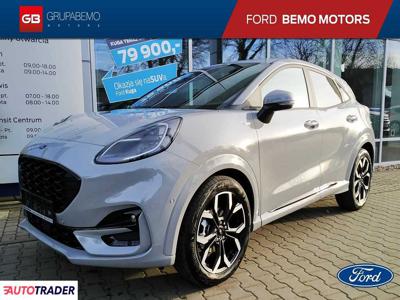 Ford Puma 1.0 benzyna 125 KM 2022r. (Szczecin)