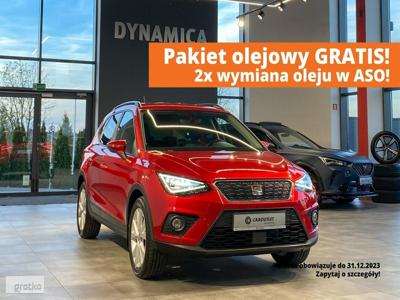 SEAT Arona -Style Full Led 1.0TSI 95KM M5 2019 r., salon PL, serwisowany