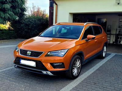 SEAT Ateca 1.4TSI Xcellence DSG, 2017, 94kkm, LPG, I wł, stan bdb