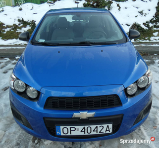 Chevrolet Aveo T300 sedan, przebieg 141 tys. udokumentowany