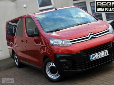 Citroen Jumpy II Long 9-osobowy SalonPL FV23% Nowy Rozrząd 1WŁ Tempomat Gwarancja