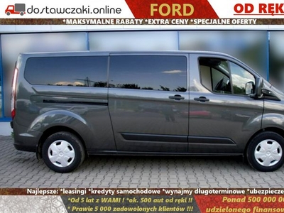 Ford Transit Custom 2.0 130KM Trend L2 Kombi 9 miejsc w EXTRA cenie, KOLORY, od ręki !!