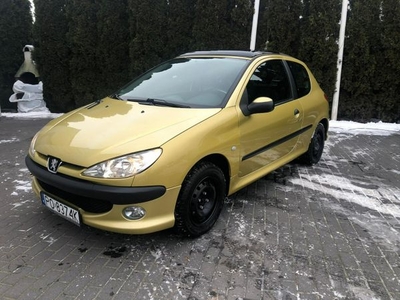 Peugeot 206 1.2i Szklany dach Zarejestrowany Salon PL