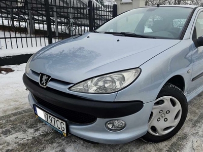 Peugeot 206 lift 2003r 1.4 benz-Automat !,138 tys km,bogata wersja