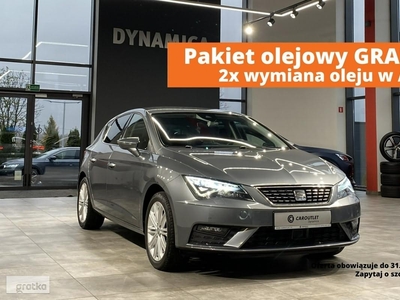 SEAT Leon III Xcellence 1.4TSI 125KM M6 2018 r., salon PL, gwarancja