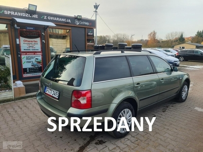 Volkswagen Passat B5 / 1.6 benzyna MPI 102 PS/ Klimatronik / Grzane fotele / Czujniki par