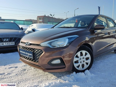 Hyundai i20 1.2 benzyna 84 KM 2019r. (Kraków, Nowy Targ)