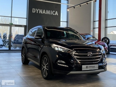 Hyundai Tucson III GO Plus 1.7CRDi 136KM M6 4x4 2018 r., salon PL, szyber-dach