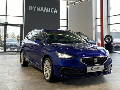 Seat Leon Style ST 1.5TSI 130KM M6 2021 r., salon PL, I wł., f-a VAT, gwarancja IV (2020 - )