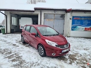 F-VAT 23%* 2016 Nissan Note *1,2 80KM *Salon Polska- 1 właściciel*