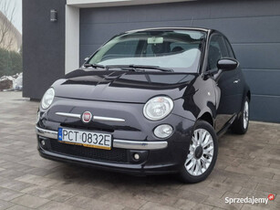 Fiat 500 1.2 8V LOUNGE *panorama* 74383km * śliczny *zarejestrowany* PDC I…