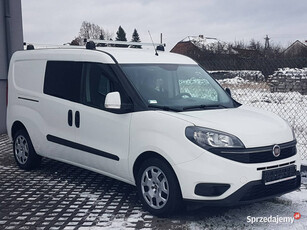 Fiat Doblo MAXI 5 OSÓB DŁUGI KLIMA 2 xDRZWI BOCZNE PRZESUWNE I-WŁAŚCICIEL …