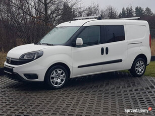 Fiat Doblo MAXI 5 OSÓB DŁUGI KLIMA 2 xDRZWI BOCZNE PRZESUWNE I-WŁAŚCICIEL …