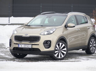 Kia Sportage Kamerka Nawig Skóra Panoramadach Hak Podgrzew fotel Czujniki