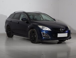 Mazda 6 II , Skóra, Xenon, Bi-Xenon, Klimatronic, Tempomat, Parktronic,