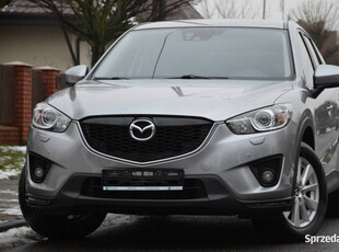 Mazda CX-5 Opłacona 2.0i 165KM Serwis Bi-Xenon Navi As.pasa ruchu 2xParktr…