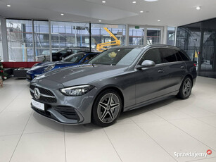 Mercedes C 200 AMG Line, Kamera cofania, Ambiente LED, salonPL, FV-23%, DO…