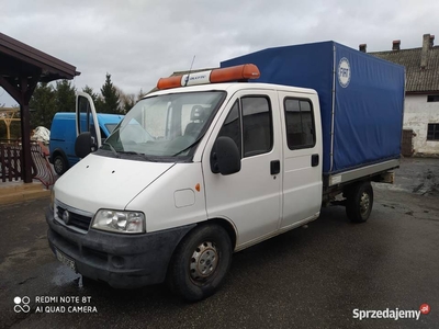 Fiat Ducato brygadówka 7 osobowa.