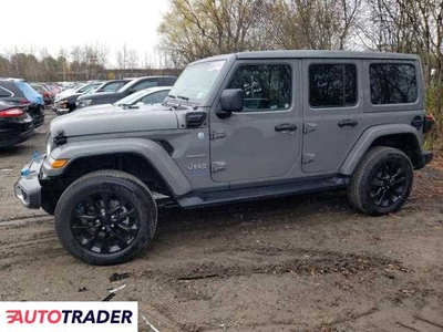 Jeep Wrangler 2.0 hybrydowy 2023r. (NORTH BILLERICA)