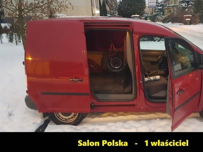 VW Caddy III Furgon 2.0 SDI salon PL 1wł zadbany Faktura VAT