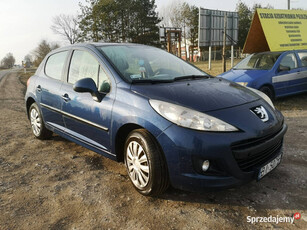 Peugeot 207 1.4 benzyna salon pL, niski przebieg po dużym serwisie Tanie A…