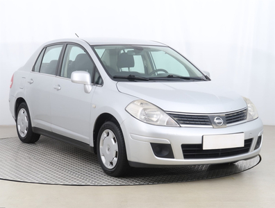 Nissan Tiida 2007 1.6 i 16V 220631km srebrny