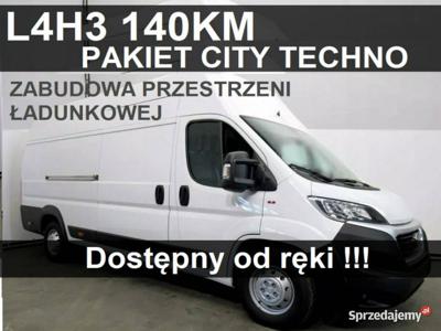 Fiat Ducato L4H3 140KM Drzwi 270 Kamera Wzmocniony resor ...