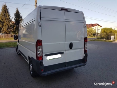 Fiat Ducato Fiat Ducato 2,3 120KM Blaszak L3H2 Uszkodzone drzwi tył 604tys