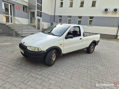 Fiat strada pick-up benzyna, praktyczny, gotowy do jazdy