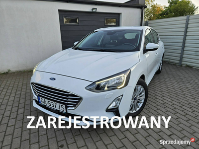 Ford Focus 1.5 TDCi 120KM TITANIUM jak nowy DUŻY EKRAN zadbany BDB STAN FV…