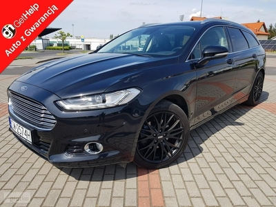 Ford Mondeo VIII 2.0 TDCI Titanium Skóry Navi LED Zarejestrowany Gwarancja