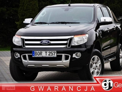 Ford Ranger III 2,2 D 150KM Limited 4x4 112Tyś. Przebieg Skóry Kamera Navi Serwis z