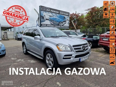 Mercedes-Benz Klasa GL X164 4.7 Benzyna + LPG 340 KM, Pneumatyka, Kamera Cofania, LED, Skóra