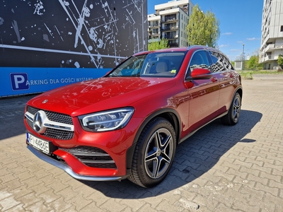 Mercedes-Benz Klasa GLC 197KM, Salon Polska, bezwypadkowy, 11/2020, FV VAT 23%