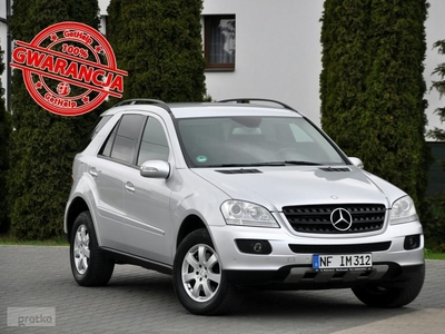 Mercedes-Benz Klasa ML W164 3.0CDI(190KM)*4Matic*Duża Navi*Skóry*El.Fotele*I Wł*2xParktr*Alu17