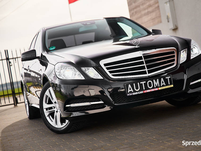 Mercedes E200 W212 Avantgarde sedan z Niemiec zarejestrowany