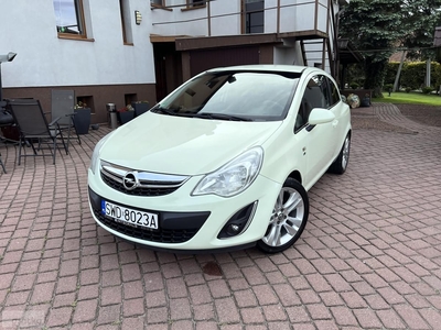 Opel Corsa D 121tyśkm!-1WŁ-150Jahre-1.4B-2013-COSMO-PISTACJOWA!